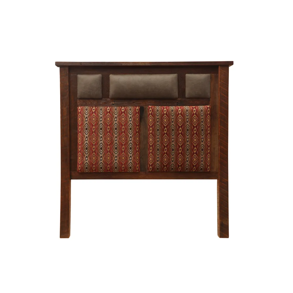 Barnwood Upholstered Headboard - Cal King - Standard Fabric