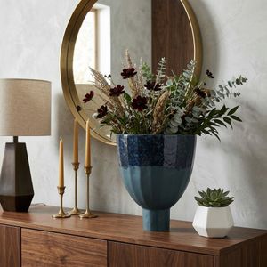 LUCASLAKE BLUE VASE 14 (IN) 2