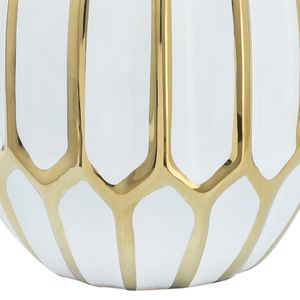 CALVINHAM WHITE VASE 8 (IN) 7
