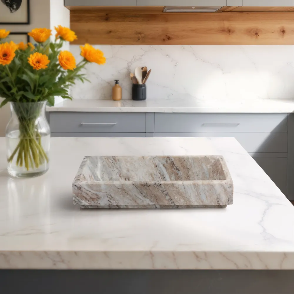 CANTONMILL BROWN TRAY 3 (IN)