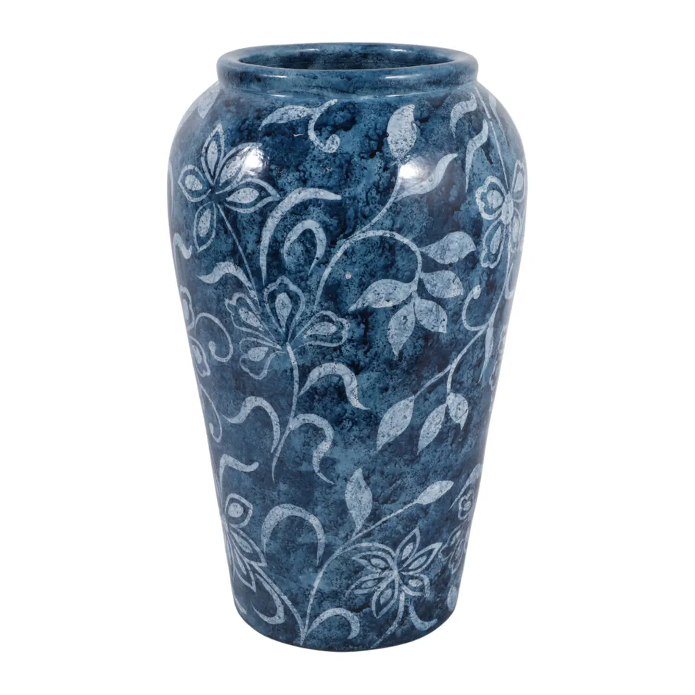 NOLANFORD BLUE VASE 17 (IN)