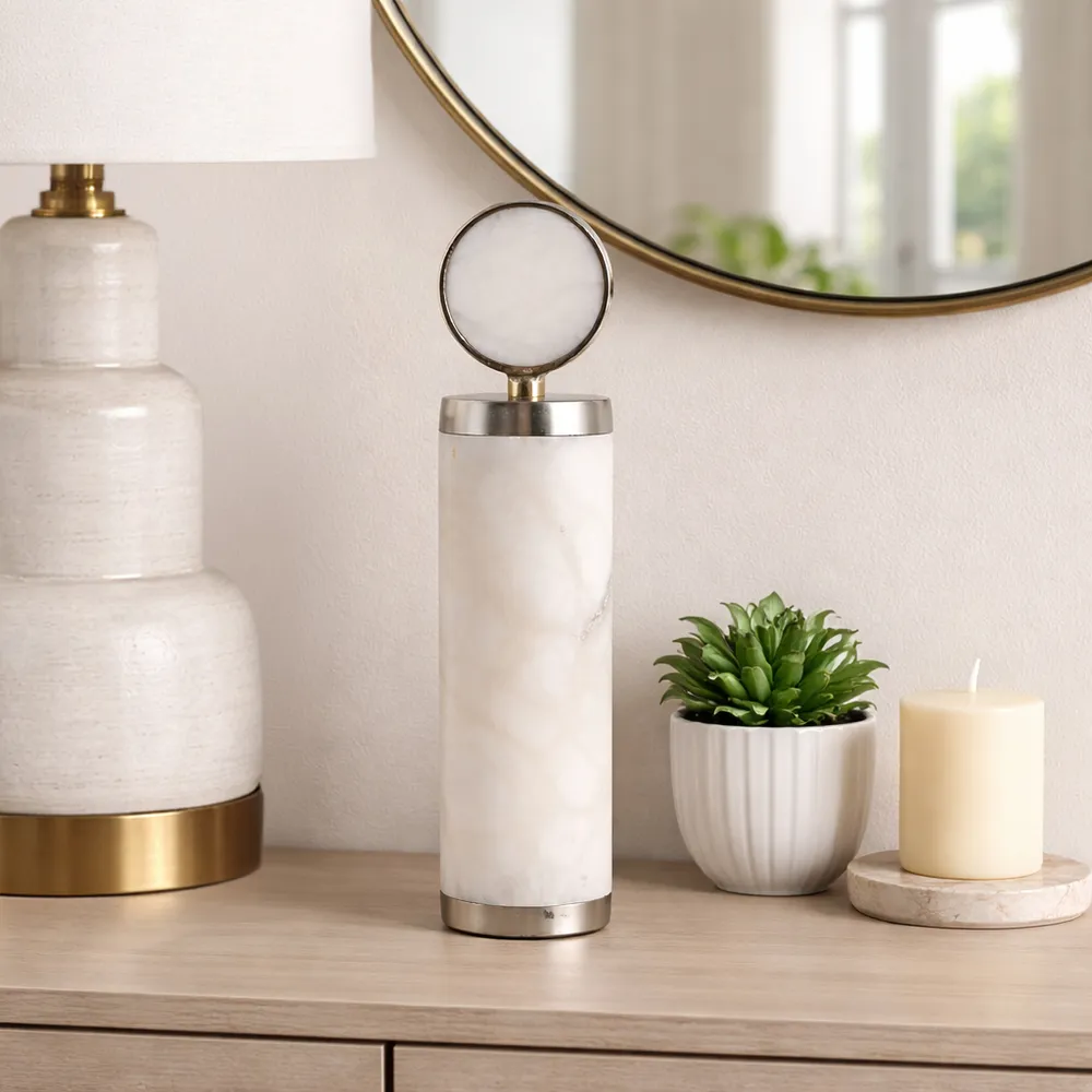 CHESTERWELL WHITE DECOR 12 (IN)