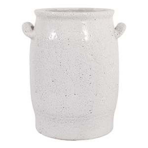 ZANE WHITE VASE 12 (IN) 1