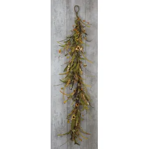 Vintage Daisy 4ft Garland 1