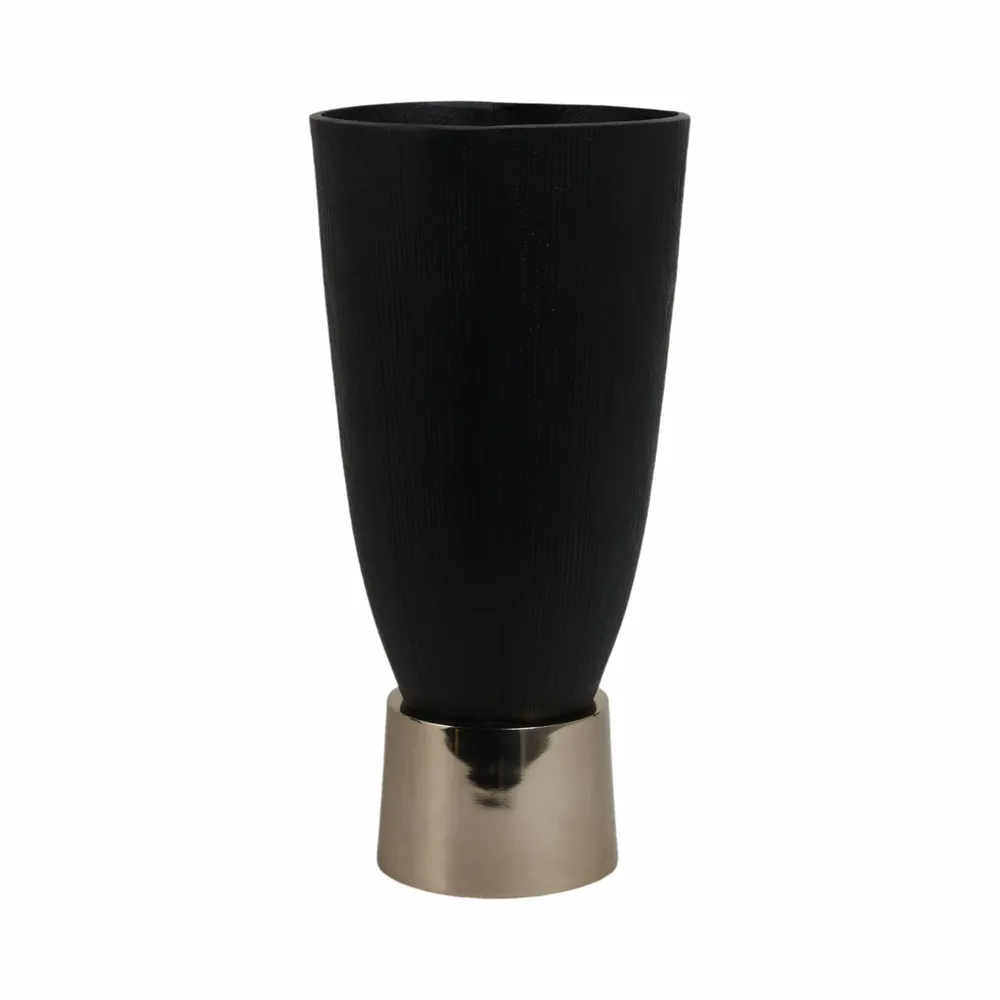 SHAWCREST BLACK VASE 16 (IN)