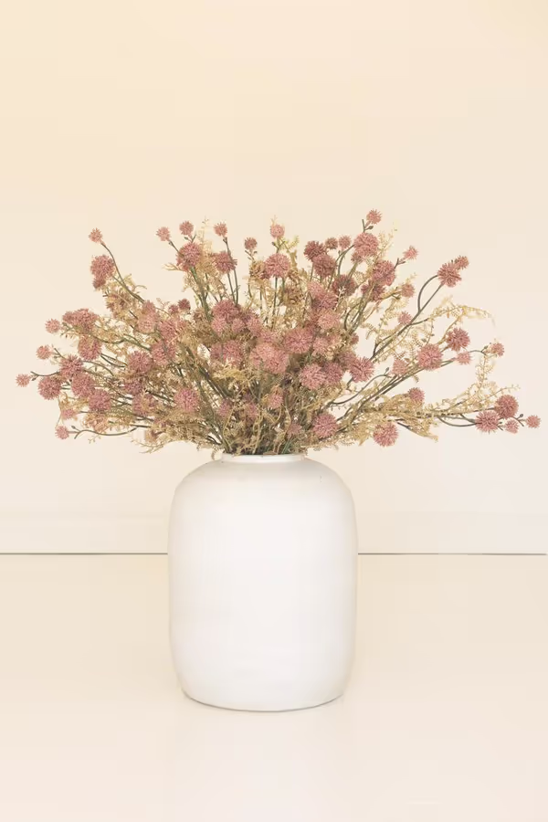 Artificial Pink Melaleuca Spray