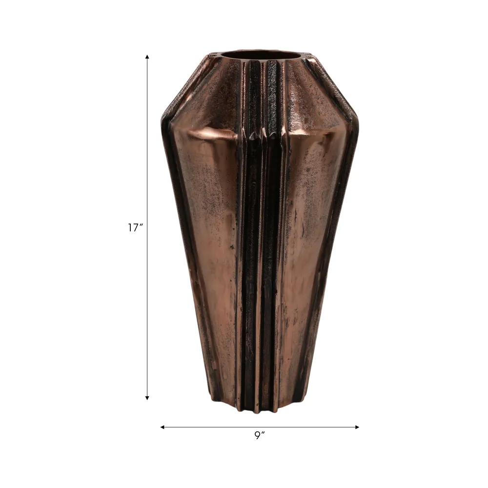 TILTONCROSS BRONZE VASE 17 (IN)