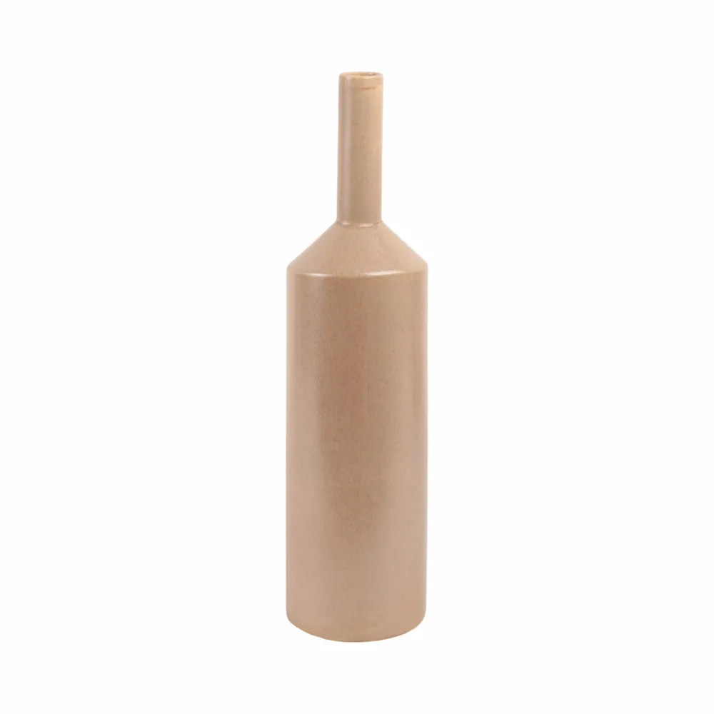 HAZENWOOD BROWN VASE 19 (IN)