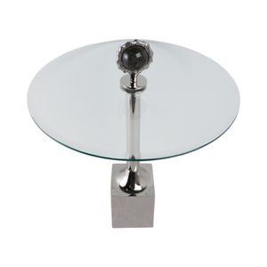 MERCER SILVER TABLE 23 (IN) 8