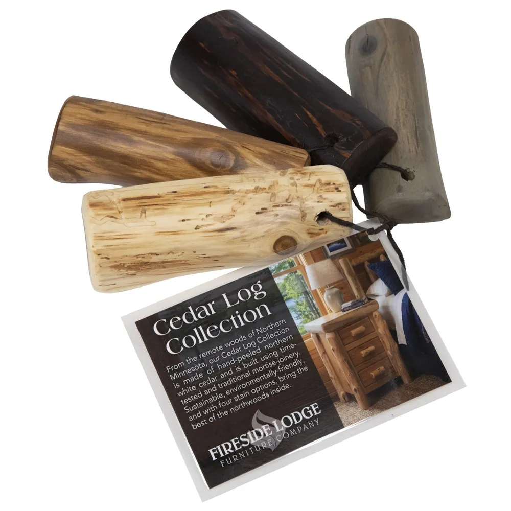 Wood Sample - Cedar Log Collection