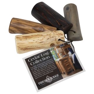 Wood Sample - Cedar Log Collection