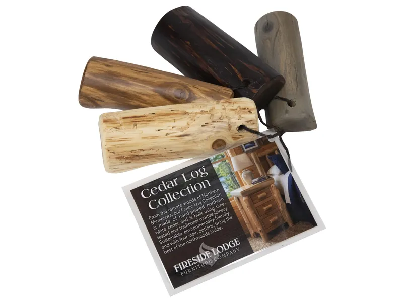 Wood Sample - Cedar Log Collection 1