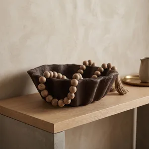 HADFIELDOAK BROWN BOWL 4 (IN) 2