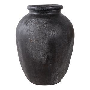 DUNCANRUN BLACK VASE 12 (IN) 5