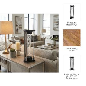 DORSETFIELD BLACK HOURGLASS 13 (IN) 10