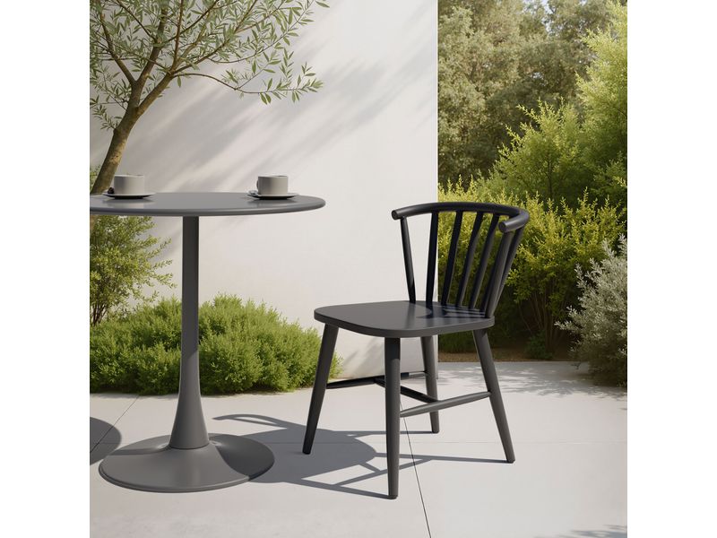 Shio Dining Chair Black 9