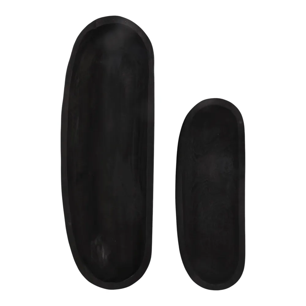 ELTONWIND SET OF 2 BLACK BOWLS 4 (IN)