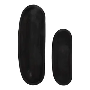 ELTONWIND SET OF 2 BLACK BOWLS 4 (IN) 9