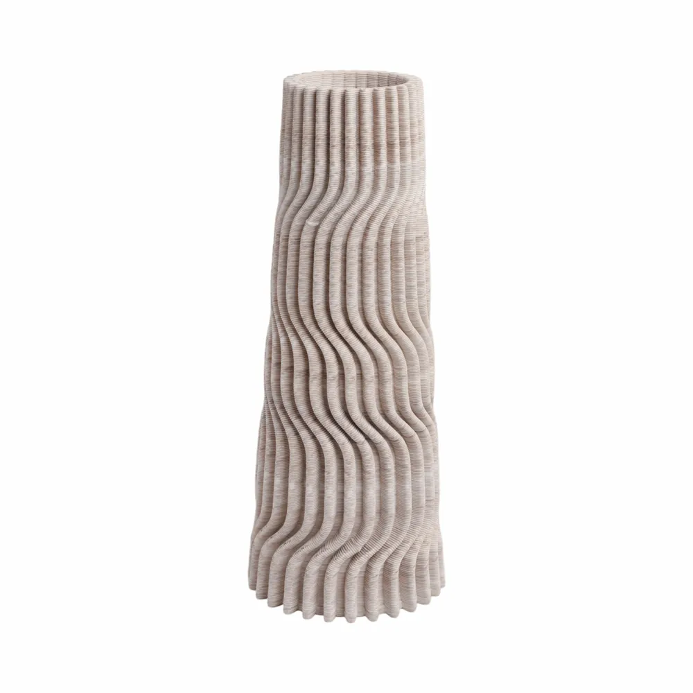 LAKEWORTH TAN VASE 14 (IN)