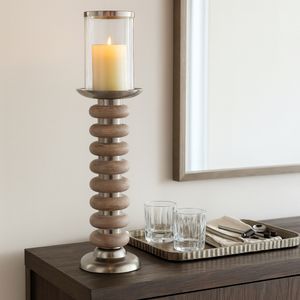 CULLENLAND TAN CANDLE HOLDER 20 (IN) 11
