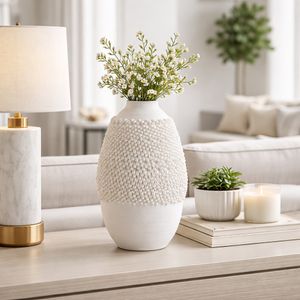 GARTONWAY IVORY VASE 14 (IN) 11