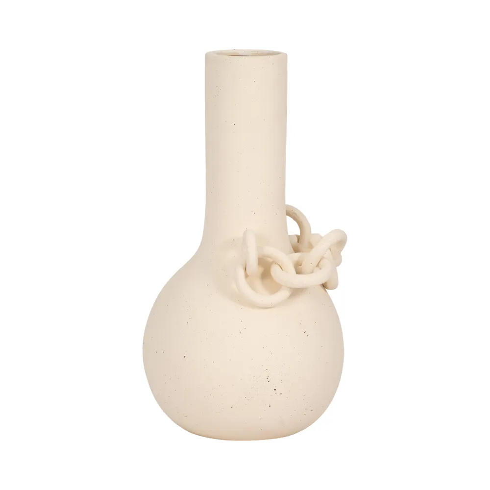 ORIONLAND IVORY VASE 16 (IN)