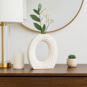 DILLONVIEW WHITE VASE 10 (IN) 12