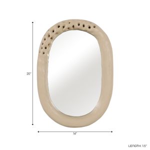 DRYDENTON BROWN MIRROR 2 (IN) 8
