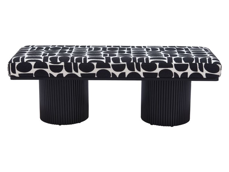 Botoia Bench Black & White 4