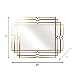 RHEAWICK GOLD MIRROR 40 (IN) 7