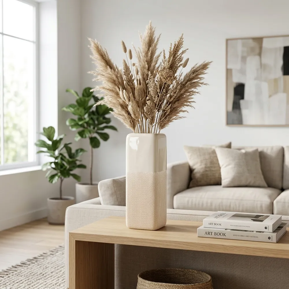 BECKHAVEN IVORY VASE 18 (IN)