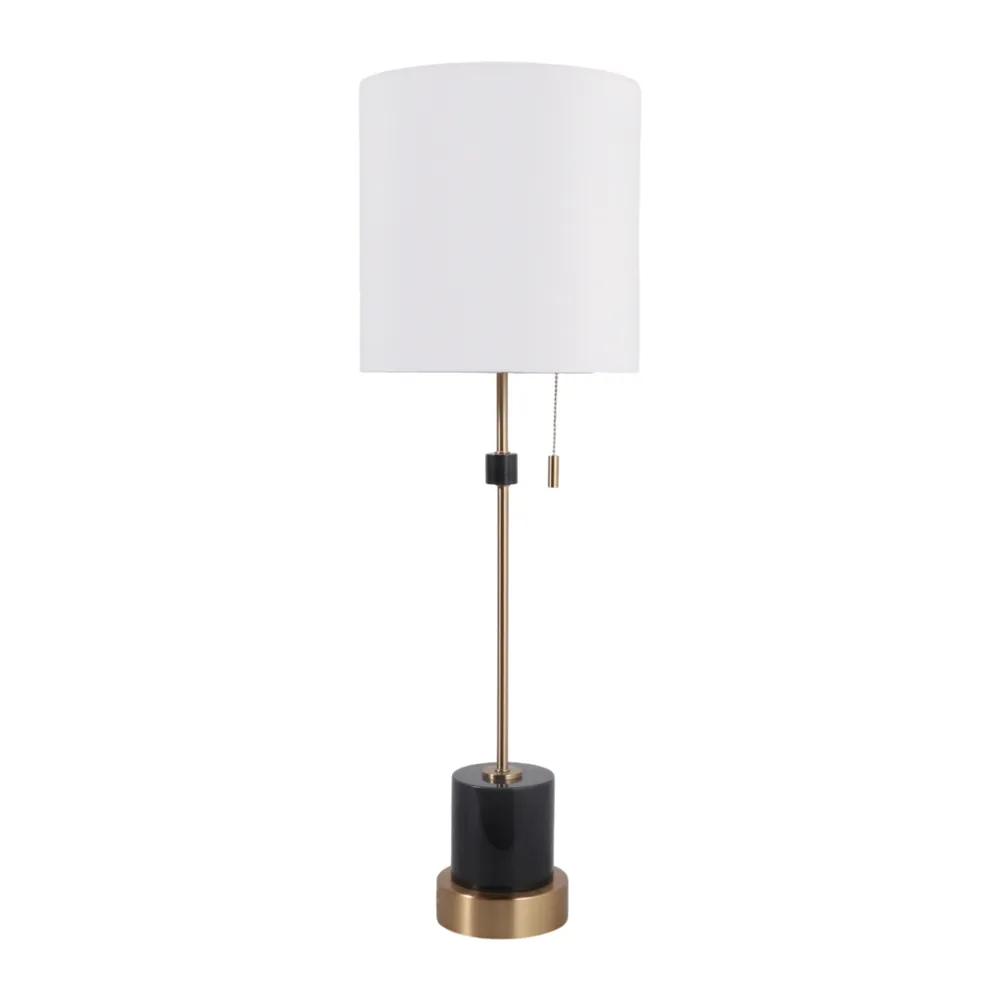 JENSENSTONE BLACK LAMP 33 (IN)