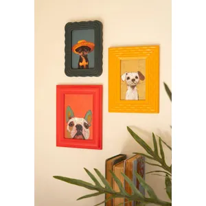 Set of 3 Dog Paintings 5