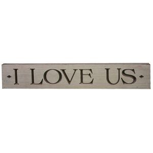 24" USA I LOVE US ROUTED BARNWOOD SIGN 1