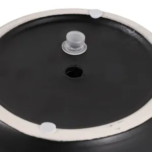 BELDENTON BLACK PLANTER 6 (IN) 9