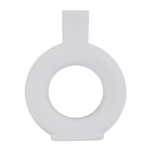 REIDGATE WHITE VASE 9 (IN) 1