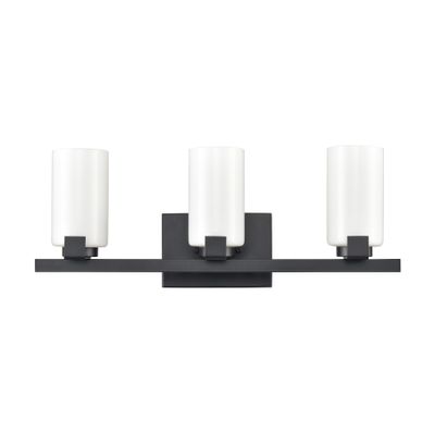 Dressler 22″ Wide 3-Light Vanity Light - Matte Black