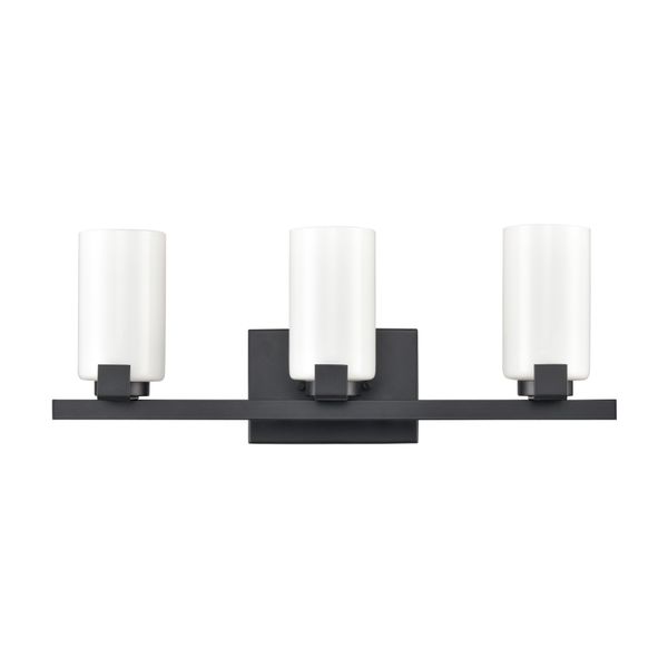 Dressler 22'' Wide 3-Light Vanity Light - Matte Black