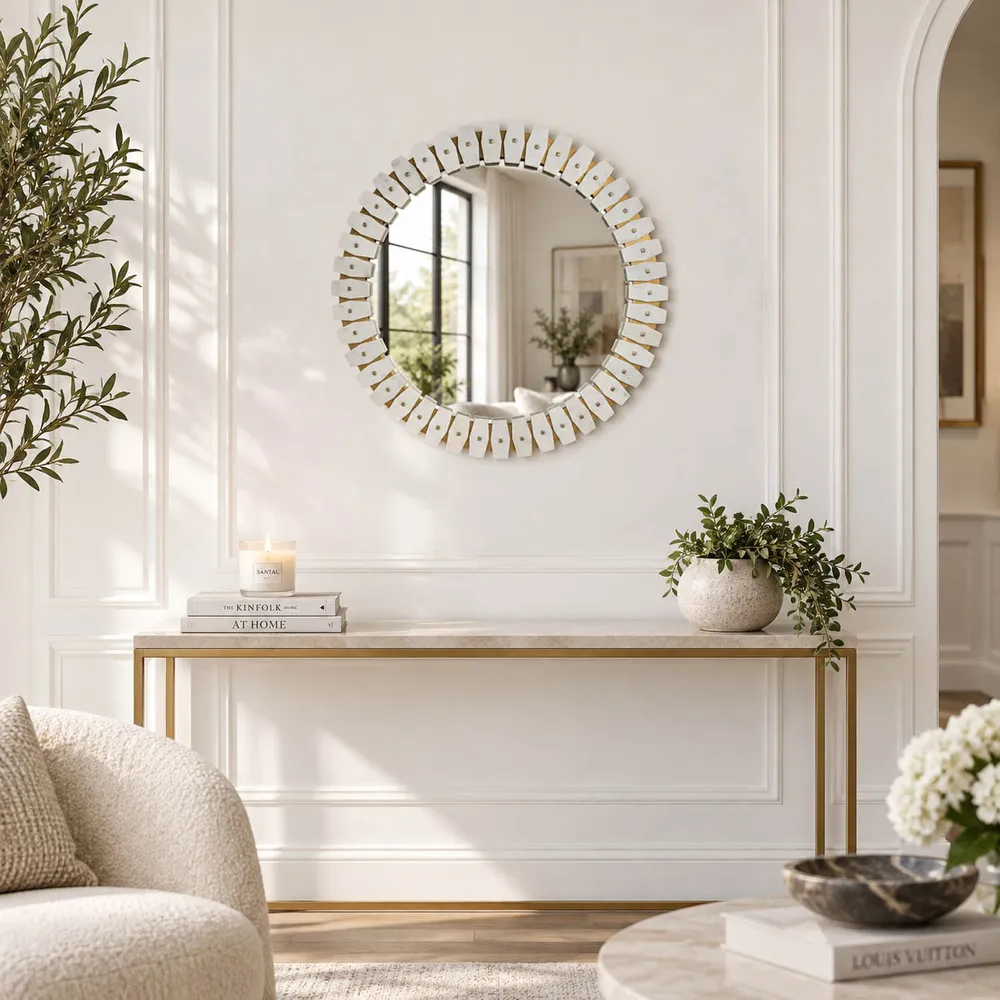 FORDROSE WHITE MIRROR 35 (IN)