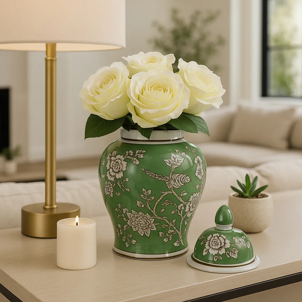 ELDREDPORT GREEN CHINOISERIE 11 (IN)