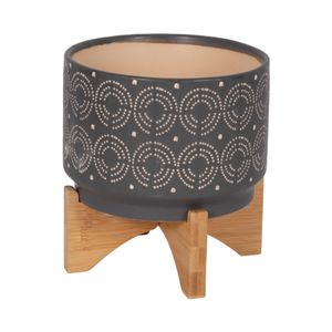 DILLONFORD GRAY PLANTER 8 (IN) 4