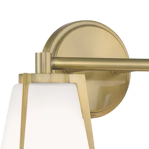 Allure 13.75'' Wide 2-Light Vanity Light - Antique Brass 3