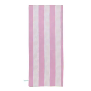 Callie Pink Reversible Eco Beach Towel 9