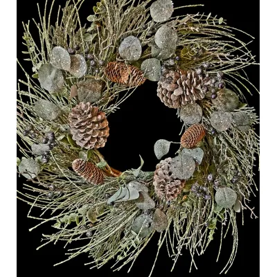 Midnight Pine Wreath