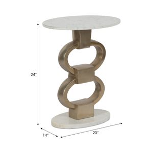 GAIGEDALE GOLD TABLE 24 (IN) 8