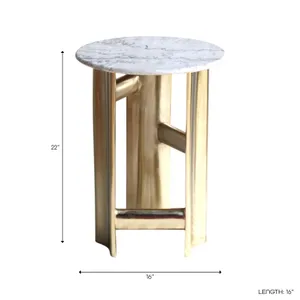 STANTONMOOR GRAY TABLE 22 (IN) 5