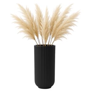 HANNAHTON BLACK VASE 11 (IN) 3