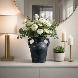 CLOVERWIND BLUE VASE 12 (IN) 12