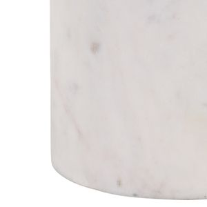 DERMOTMOOR WHITE TABLE 25 (IN) 6