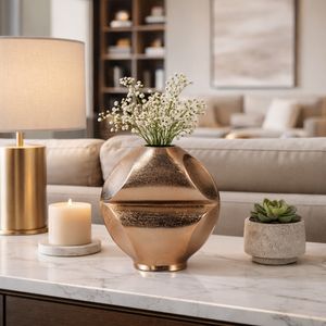 FORBESDALE GOLD VASE 9 (IN) 2